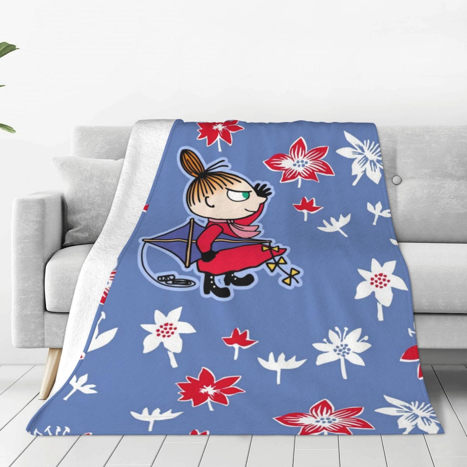 まいまいバーバリ毛布 Amazon｜ムーミン リトルミイ ブランケット 毛布 ひざ掛け